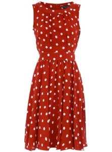 Dorothy Perkins Red Polka Dot Dress £45